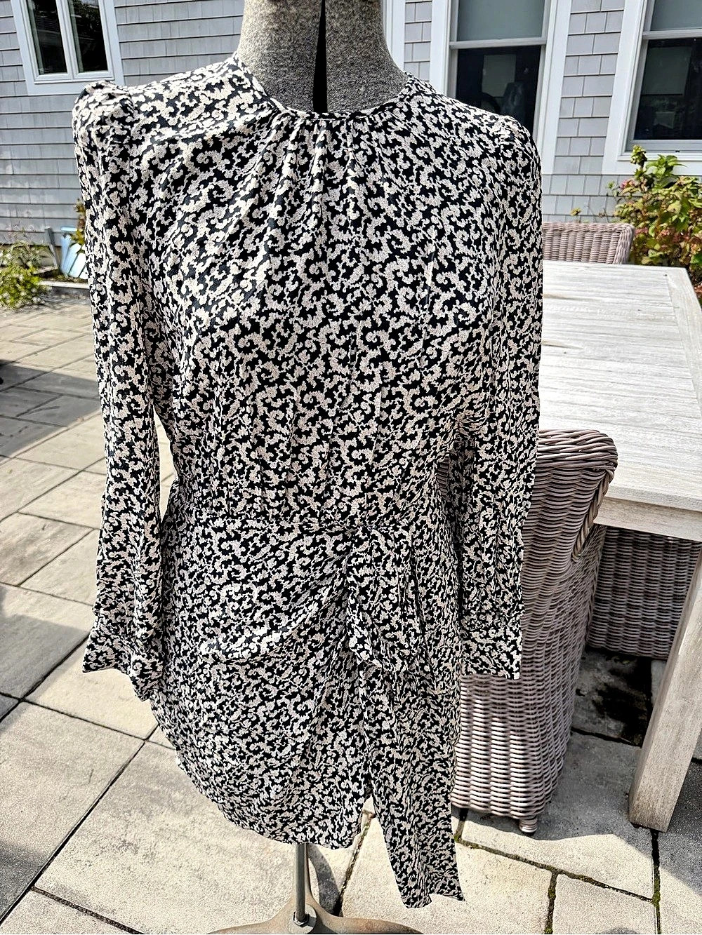 The Kooples Abstract Mini Dress